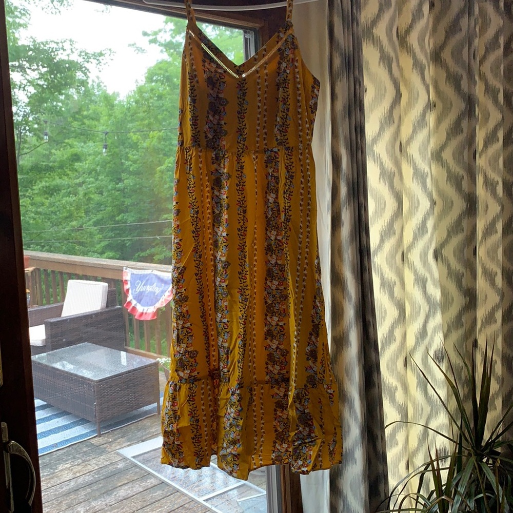 Old navy floral midi dress